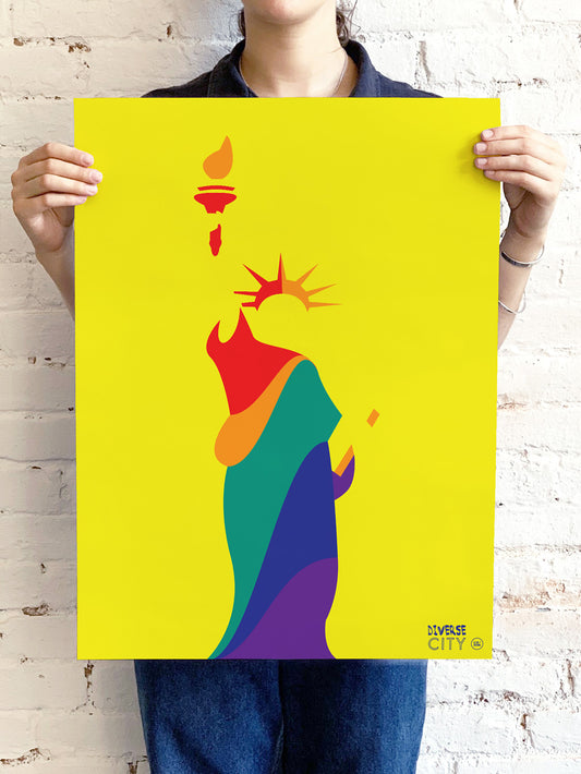 DiverseCity Poster: LGBTQ+ Pride